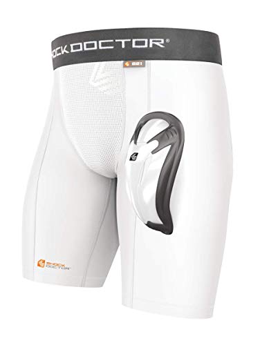 Shock Doctor Boys Shorts with Bio-Flex Cup