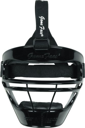 Markwort Game Face Sports Safety Mask, Black, Large Markwort Game Face Sports Safety Mask, Black, Large