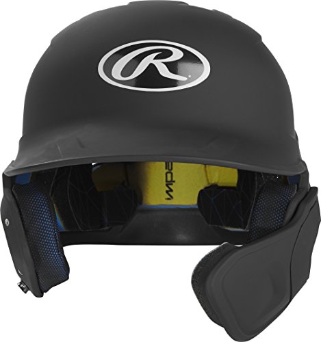 Rawlings MACHEXTR-B7-JR 2019 Mach Baseball Batting Helmet, Matte Black Rawlings MACHEXTR-B7-JR 2019 Mach Baseball Batting Helmet, Matte Black