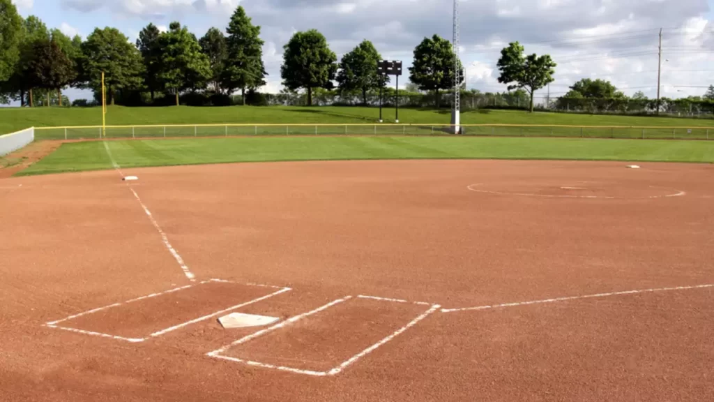 college softball field