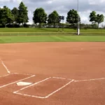 college softball field