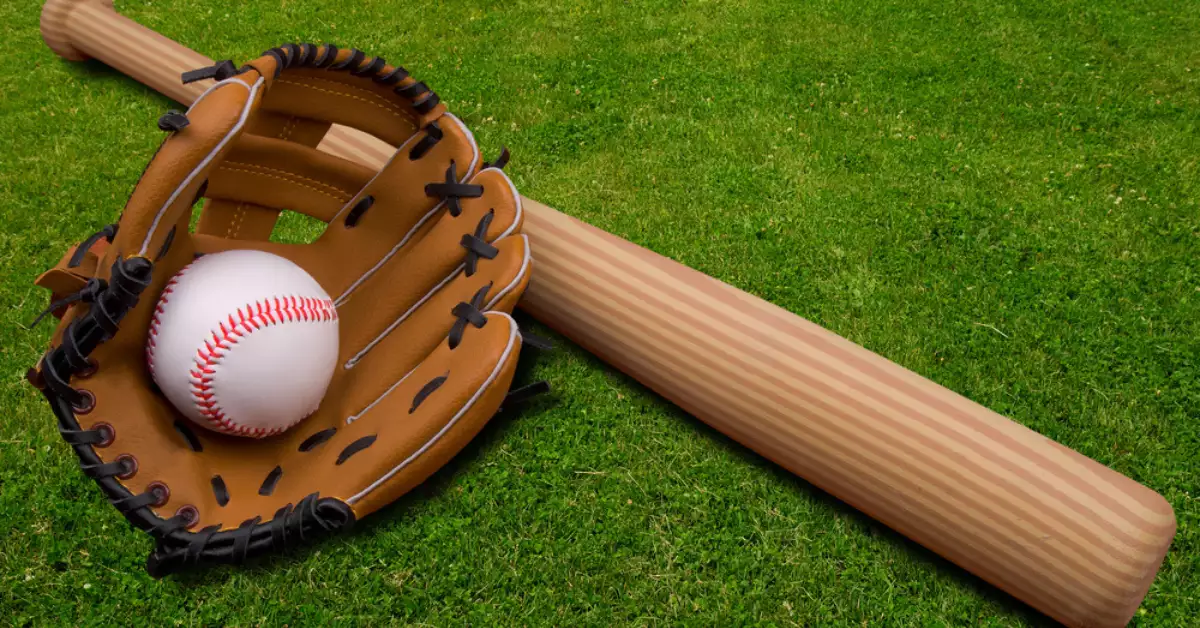 Softball Bat and Glove