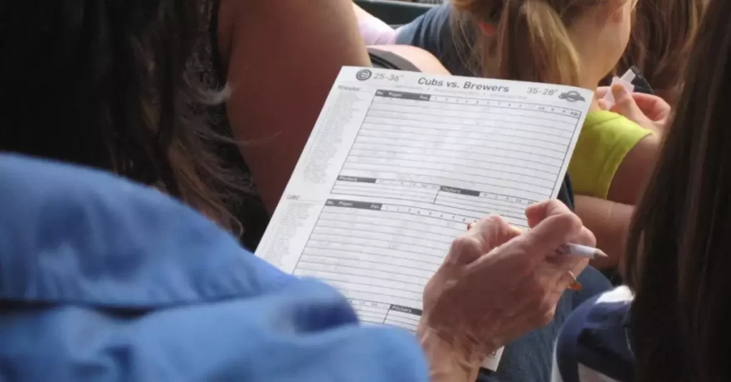 scorekeeping in Softball